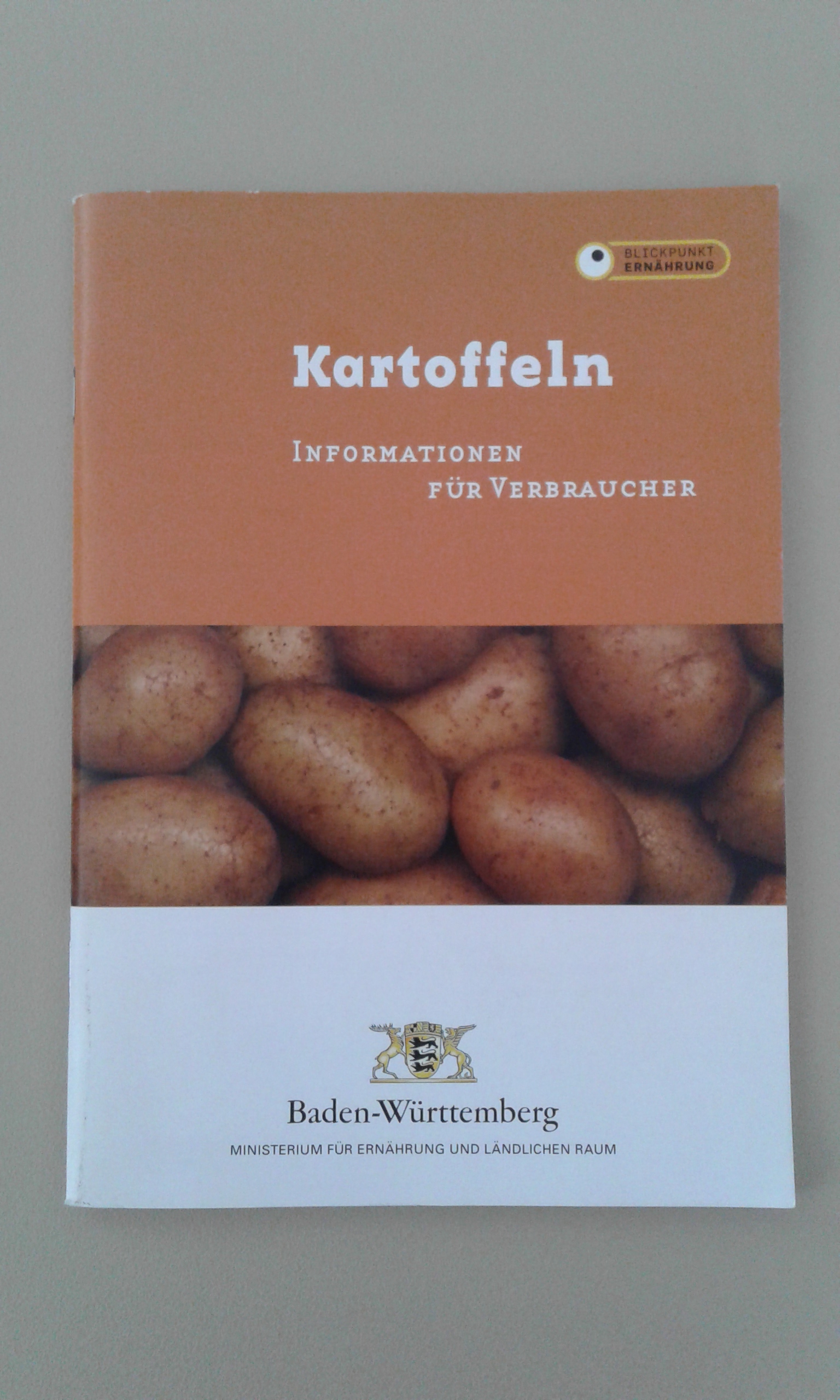 Baden-Würrtemberg Ministerium für Ernährung und Ländlichem Raum Kartoffeln